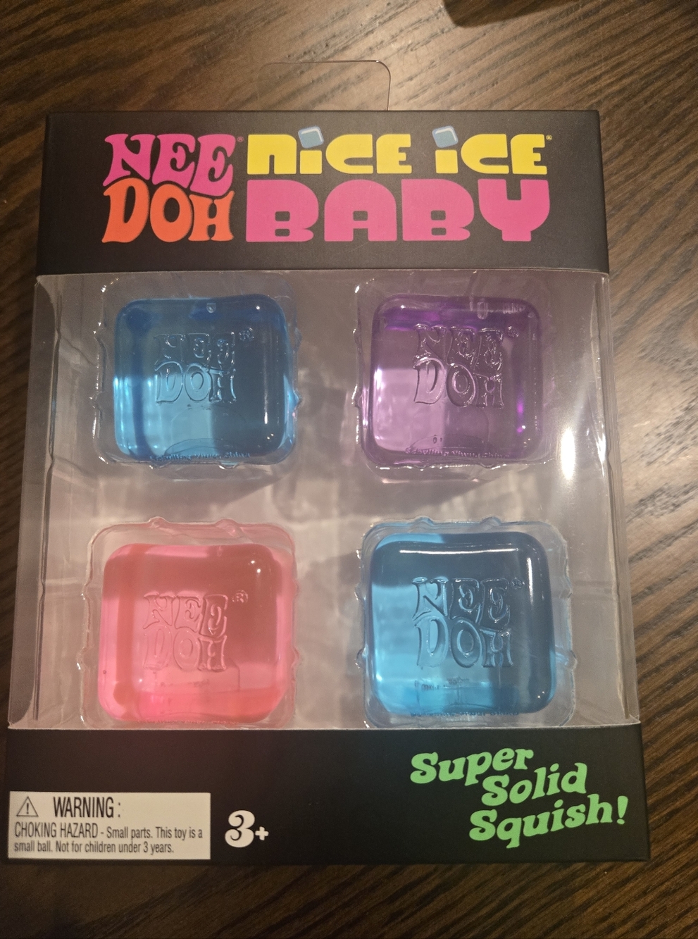 Needoh Nice Ice  Stress- Pink, Purple, Blue Set (GOING QUICK) 🔥 5 Left
